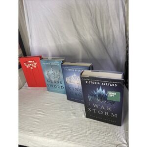 Red Queen 4-book Series by Victoria Aveyard Hardcover